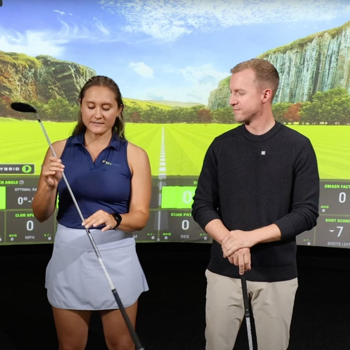 SKYTRAK club comparison video thumbnail, version 6