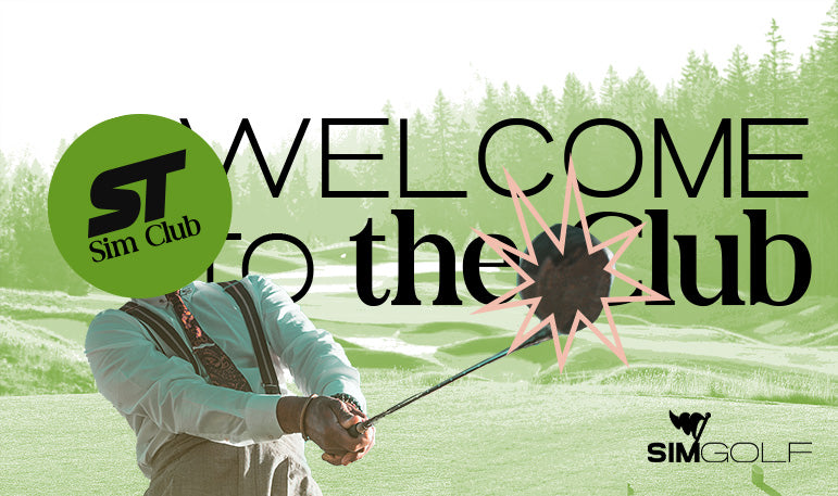 SKYTRAK Sim Club promotional graphic