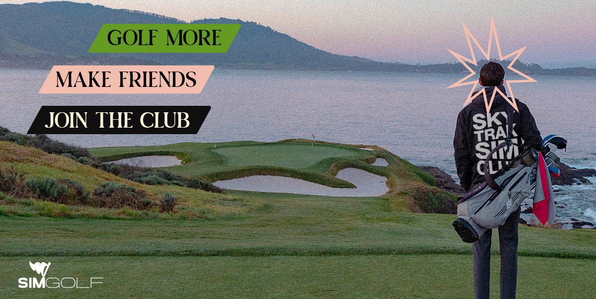 SKYTRAK Welcome Club banner