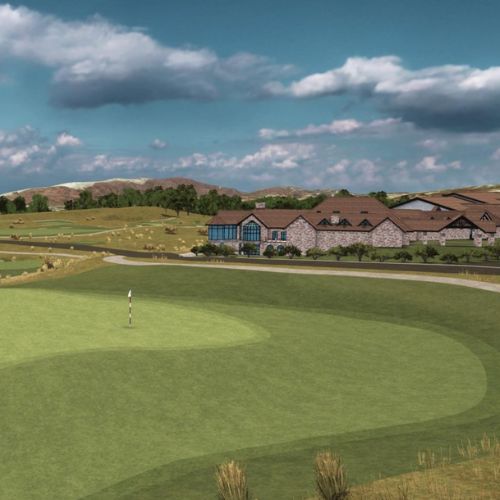 Ballyowen Golf Club simulation, SKYTRAK Course Play powered by Foresight Sports