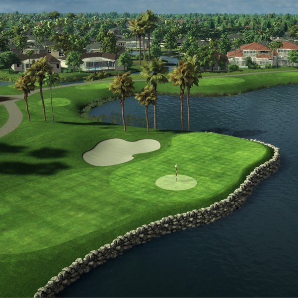 PGA National Resort simulation, SKYTRAK Course Play powered by TrackMan