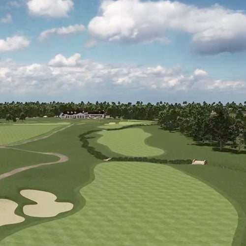 Conway Farms Golf Club simulation, SKYTRAK Course Play powered by Foresight Sports