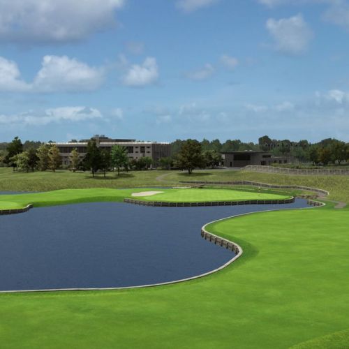 Le Golf National simulation, SKYTRAK Course Play powered by TrackMan