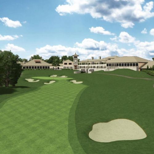 Muirfield Village Golf Club simulation, SKYTRAK Course Play powered by Foresight Sports