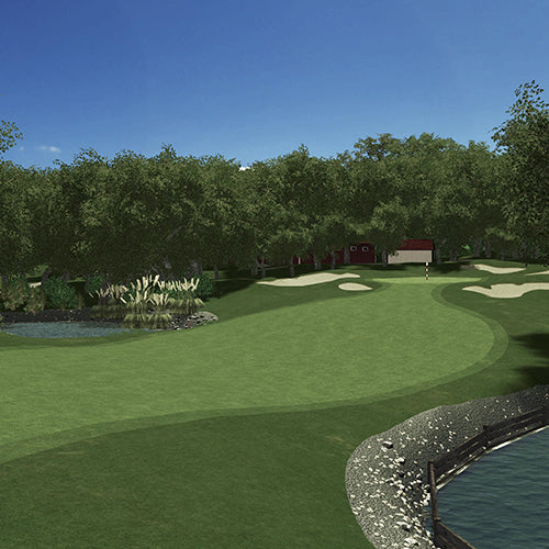 Real Club Valderrama simulation, SKYTRAK Course Play powered by Foresight Sports