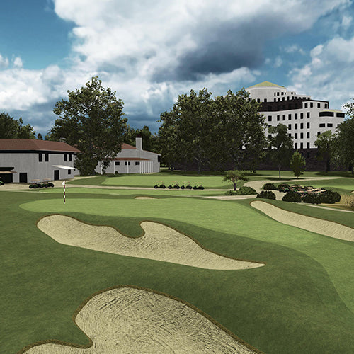 Westchester Country Club simulation, SKYTRAK Course Play powered by Foresight Sports